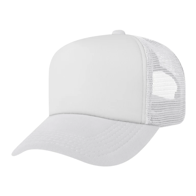 White Snapback Trucker Hat White Snapback Trucker Hat